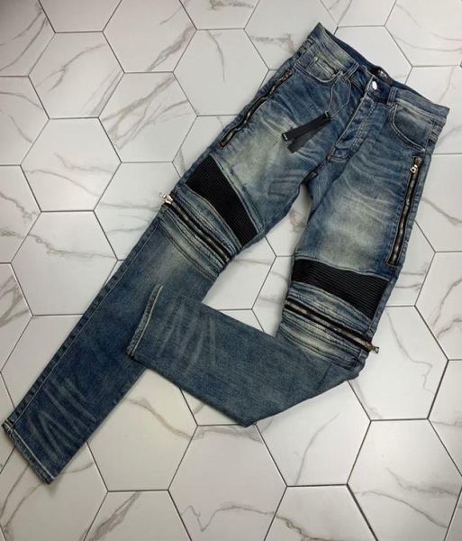 new tide brand hole stretch elastic slim feet pants embroidered collage jeans designer fashion brand mens trousers3728715, Blue
new tide brand hole stretch elastic slim feet pants embroidered collage jeans designer fashion brand mens trousers3728715, Blue