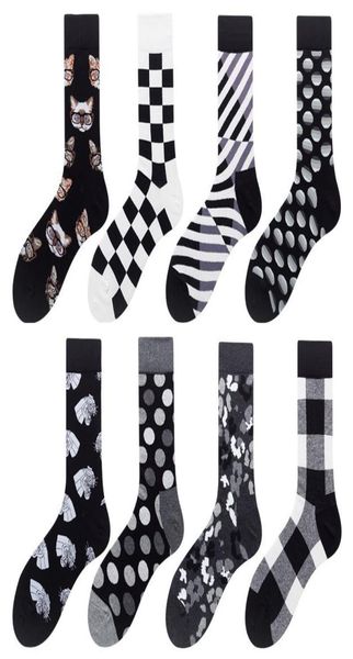 harajuku style men socks black white plaid dot cat pattern happy socks new hip hop combed cotton calcetines 2pcs1pairs4199591
harajuku style men socks black white plaid dot cat pattern happy socks new hip hop combed cotton calcetines 2pcs1pairs4199591