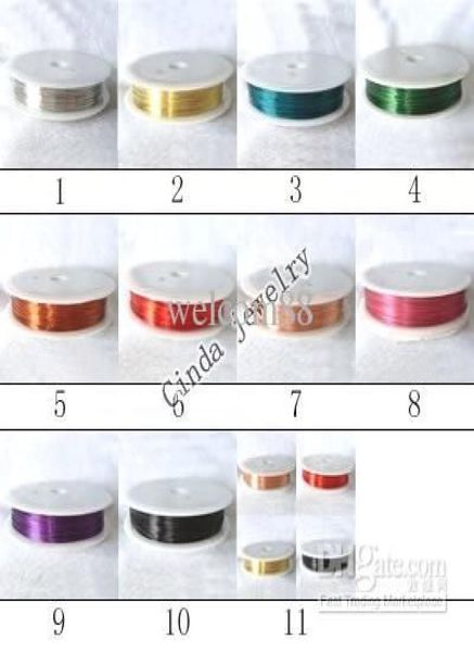 10rollslot mix color copper wire cord jewelry findings components for diy fashion craft gift wi021775834, White;red
10rollslot mix color copper wire cord jewelry findings components for diy fashion craft gift wi021775834, White;red