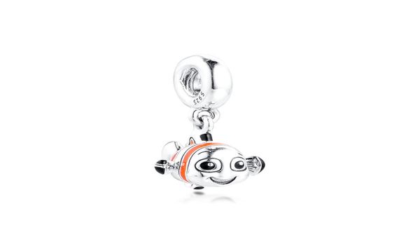 new authentic 925 sterling silver lovely animals nemo dangle charms pendant beads fits european women bracelets diy jewelry3929541, Black
new authentic 925 sterling silver lovely animals nemo dangle charms pendant beads fits european women bracelets diy jewelry3929541, Black
