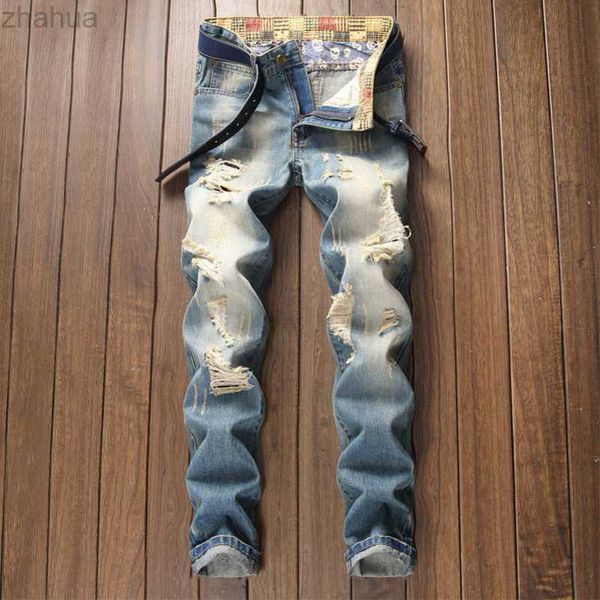 casual jeans designer design a new style with no iron holes, small straight tube men's bulletless jeans, trendy men's pants 804, Blue
casual jeans designer design a new style with no iron holes, small straight tube men's bulletless jeans, trendy men's pants 804, Blue