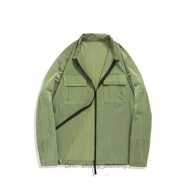 trapstar tone metal nylon brand jackets summer light and thin style coat leisure outdoor sleeve tooling outerwear 2 s8lr, Black;brown
trapstar tone metal nylon brand jackets summer light and thin style coat leisure outdoor sleeve tooling outerwear 2 s8lr, Black;brown