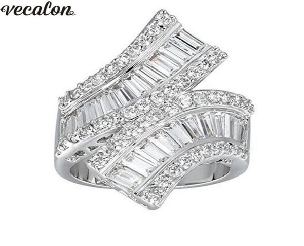 vecalon princess 925 sterling silver cross ring 5a zircon cz engagement wedding band rings for women bridal finger jewelry1340475, Slivery;golden
vecalon princess 925 sterling silver cross ring 5a zircon cz engagement wedding band rings for women bridal finger jewelry1340475, Slivery;golden