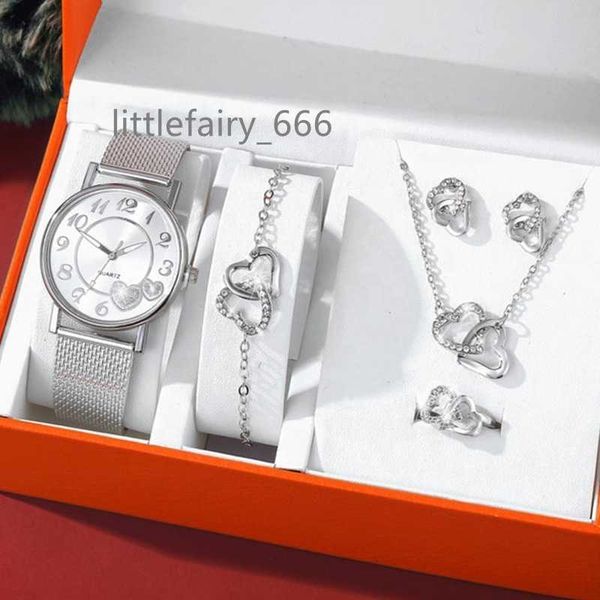 fashionable 6 piece girls ladies watch gift set rose gold watch and bracelet necklace earrings set women, Slivery;golden
fashionable 6 piece girls ladies watch gift set rose gold watch and bracelet necklace earrings set women, Slivery;golden