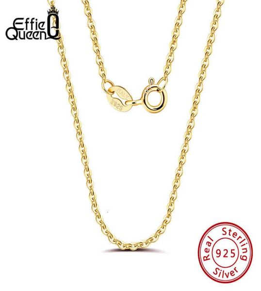 effie queen italian 925 silver cable chain necklace multicolor 45cmnecklace for pendant woman man jewelry gift whole sc06g2746939, Black
effie queen italian 925 silver cable chain necklace multicolor 45cmnecklace for pendant woman man jewelry gift whole sc06g2746939, Black