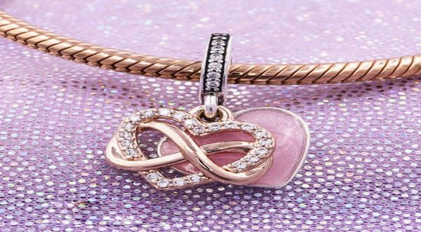 925 sterling silver sparkling infinity heart dangle pendant charm bead for european jewelry charm bracelets2245524, Black
925 sterling silver sparkling infinity heart dangle pendant charm bead for european jewelry charm bracelets2245524, Black