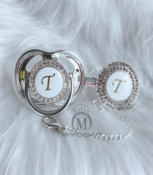 miyocar name initial letter t elegant silver bling pacifier and pacifier clip bpa dummy bling unique design sgs pass lt6897256
miyocar name initial letter t elegant silver bling pacifier and pacifier clip bpa dummy bling unique design sgs pass lt6897256