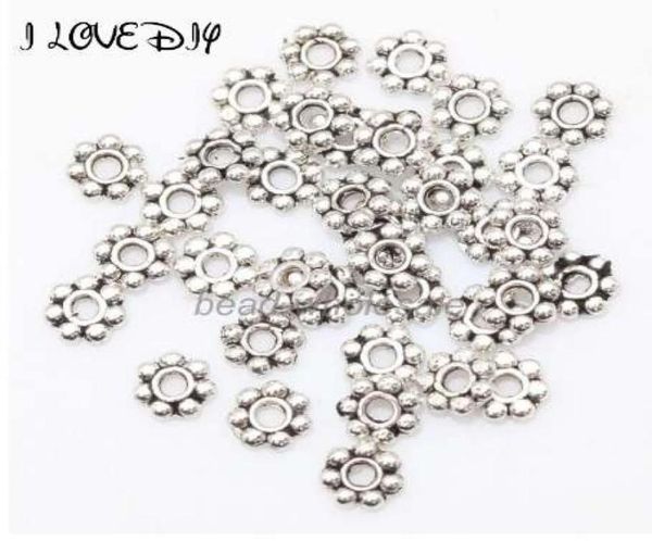 1000pcs tibetan silver flower spacer beads round metal daisy wheel spacers 4mm for jewelry making7122368, Black
1000pcs tibetan silver flower spacer beads round metal daisy wheel spacers 4mm for jewelry making7122368, Black