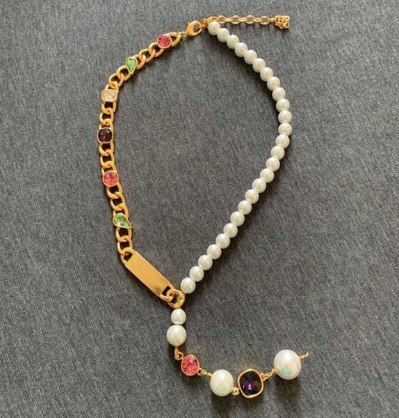 2021 brand fashion jewelry women vintage pearls chain colorful crystal pearls chain necklace party fine new design4353709, Silver
2021 brand fashion jewelry women vintage pearls chain colorful crystal pearls chain necklace party fine new design4353709, Silver