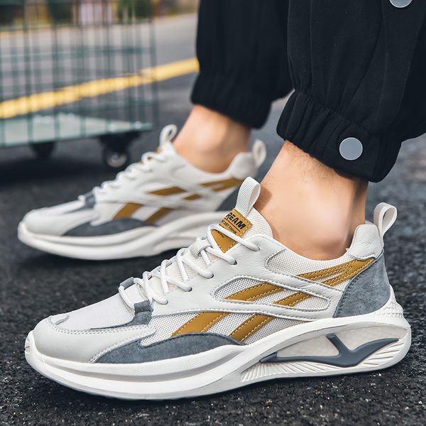 spring and autumn new men's sports shoes fashion breathable mesh tide shoes casual shoes student running shoes men's shoes, Black
spring and autumn new men's sports shoes fashion breathable mesh tide shoes casual shoes student running shoes men's shoes, Black