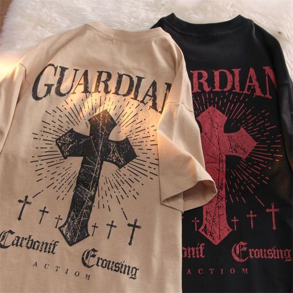 women's tshirt american retro cross short sleeve tshirt for men and women oversize summer relaxed couple round neck y2k clothing haraju, White
women's tshirt american retro cross short sleeve tshirt for men and women oversize summer relaxed couple round neck y2k clothing haraju, White