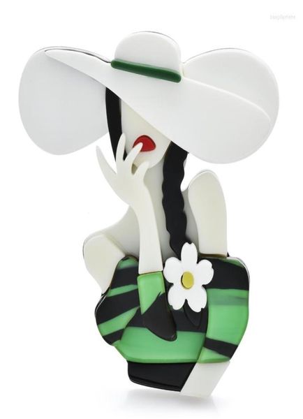 brooches wulibaby acrylic lady for women 2color wear big sunhat brooch pins gifts fashion jewelry2761297, Gray
brooches wulibaby acrylic lady for women 2color wear big sunhat brooch pins gifts fashion jewelry2761297, Gray