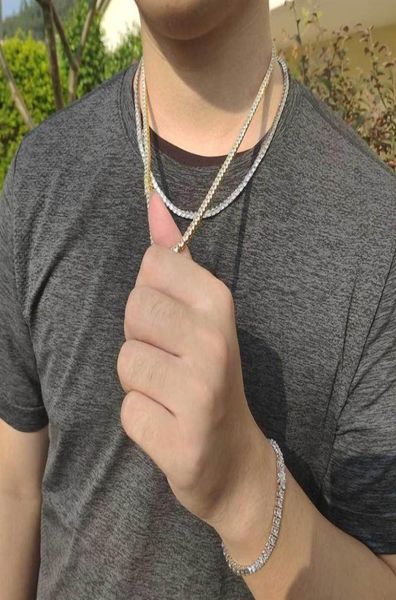 3mm 4mm 5mm 6mm iced out tennis chain hip hop bling jewelry mens necklace silver gold diamond necklaces24515778636, Black
3mm 4mm 5mm 6mm iced out tennis chain hip hop bling jewelry mens necklace silver gold diamond necklaces24515778636, Black