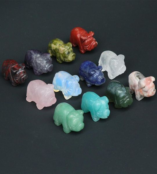rose quartz stone carving pig shape crystal healing decoration animal ornaments crafts 2032mm2792079, Black
rose quartz stone carving pig shape crystal healing decoration animal ornaments crafts 2032mm2792079, Black