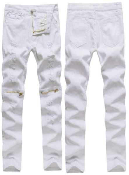 2018 men039s casual zipper decoration hole high elastic slim fashion jeans casual style solid white male skinny trousers1290929, Blue
2018 men039s casual zipper decoration hole high elastic slim fashion jeans casual style solid white male skinny trousers1290929, Blue