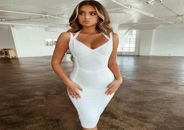seamyla 2020 new bodycon bandage dress women red white halter v neck summer club celebrity party dresses vestidos runway1947115, Black;gray
seamyla 2020 new bodycon bandage dress women red white halter v neck summer club celebrity party dresses vestidos runway1947115, Black;gray