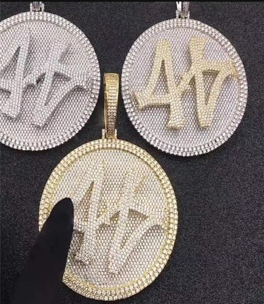gold plated mens hiphop bling jewelry gift blingbling cz iced out number 44 large size diamond round pendant necklace for men wome5632336, Silver
gold plated mens hiphop bling jewelry gift blingbling cz iced out number 44 large size diamond round pendant necklace for men wome5632336, Silver