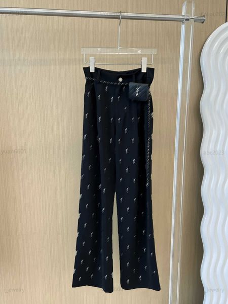 designer clothes women fashion waistpack decoration girl pants diamond logo full print lady trousers multiple product, Black;white
designer clothes women fashion waistpack decoration girl pants diamond logo full print lady trousers multiple product, Black;white