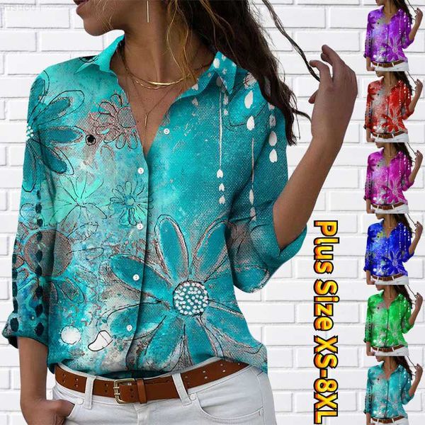 women's blouses shirts 2022 new winter women everyday street long sleeve loose size blouse autumn retro elegant v-neck shirt floral pri, White
women's blouses shirts 2022 new winter women everyday street long sleeve loose size blouse autumn retro elegant v-neck shirt floral pri, White