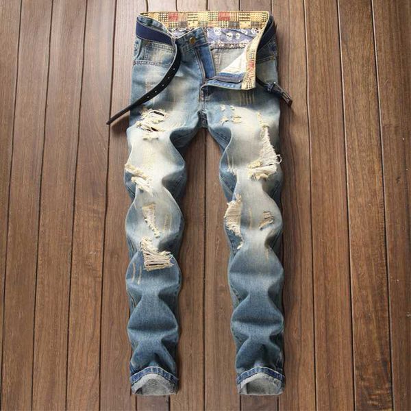 mens jeans design a new style with no iron holes, small straight tube men's bulletless jeans, trendy men's pants 804 designer, Blue
mens jeans design a new style with no iron holes, small straight tube men's bulletless jeans, trendy men's pants 804 designer, Blue