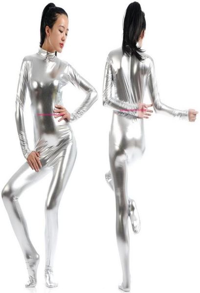 women body suit costumes silver shiny lycra metallic women039s catsuit costume no headhand halloween party fancy dress co1542458, Black
women body suit costumes silver shiny lycra metallic women039s catsuit costume no headhand halloween party fancy dress co1542458, Black
