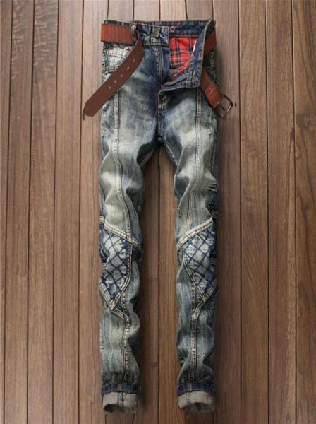 classic design new retro stitching hole jeans pants mens casual jean pant nightclub long trousers for all season223b6502121, Blue
classic design new retro stitching hole jeans pants mens casual jean pant nightclub long trousers for all season223b6502121, Blue