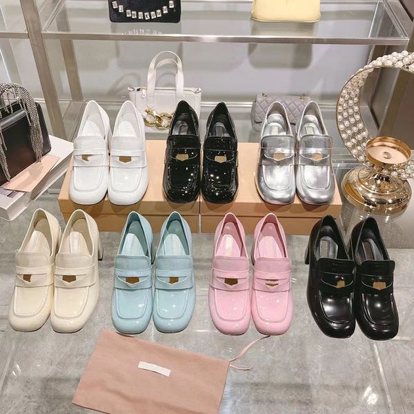 2023 new luxury design fashion gold loafer heels sandals womens wedding party quality patent leather high heel shoes lady shallow mouth comf, Black
2023 new luxury design fashion gold loafer heels sandals womens wedding party quality patent leather high heel shoes lady shallow mouth comf, Black