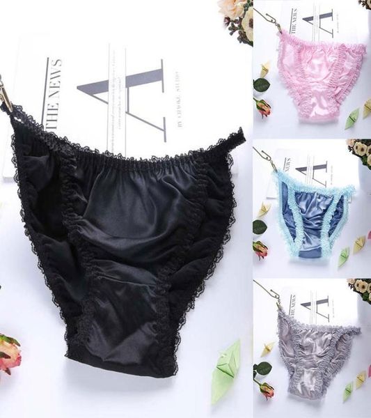 women039s panties woman silk seamless satin briefs underpants lady039s lace edge knickers underwear solid color 20217853126, Black;pink
women039s panties woman silk seamless satin briefs underpants lady039s lace edge knickers underwear solid color 20217853126, Black;pink
