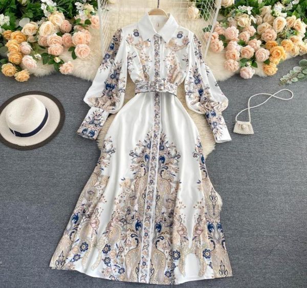 casual dresses 2022 spring women vintage notched collar puff sleeve long dress single breasted floral print court with belt runway9181263, Black;gray
casual dresses 2022 spring women vintage notched collar puff sleeve long dress single breasted floral print court with belt runway9181263, Black;gray