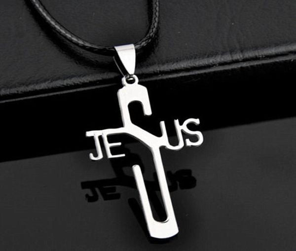 whole 10pcslot cool stainless steel jesus cross pendants necklace for men women039s jewelry gifts st061779199, Silver
whole 10pcslot cool stainless steel jesus cross pendants necklace for men women039s jewelry gifts st061779199, Silver