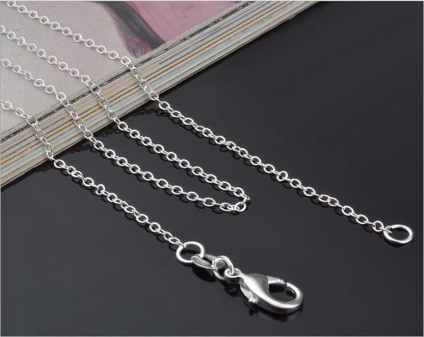 925 sterling silver strands thin chain necklace size 1mm 1824 inche sc01 925silver woman lobster clasps smooth chains jewelry3922105, Black
925 sterling silver strands thin chain necklace size 1mm 1824 inche sc01 925silver woman lobster clasps smooth chains jewelry3922105, Black