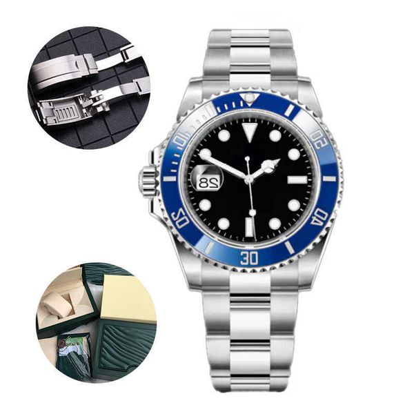 with watch roles 2023 watches box automatic mechanical ceramics 41mm steel gliding clasp swim sapphire luminous montre de luxe
with watch roles 2023 watches box automatic mechanical ceramics 41mm steel gliding clasp swim sapphire luminous montre de luxe
