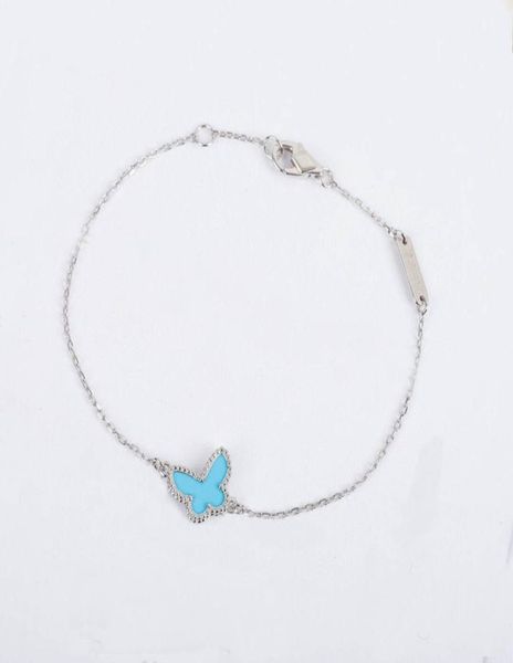 s925 silver charm pendant bracelet with blue butterfly shape in two colors plated and rhombus clasp for women wedding jewelry gift4055984, Golden;silver
s925 silver charm pendant bracelet with blue butterfly shape in two colors plated and rhombus clasp for women wedding jewelry gift4055984, Golden;silver