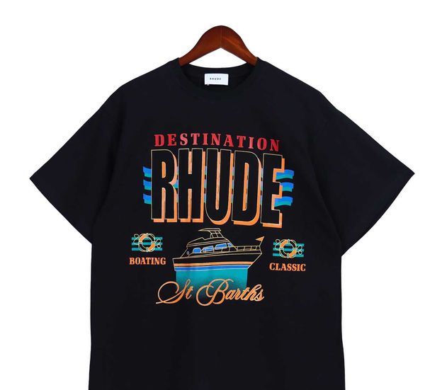 rhude t shirt europe america mens designer brand clothing round neck short sleeve, White;black
rhude t shirt europe america mens designer brand clothing round neck short sleeve, White;black