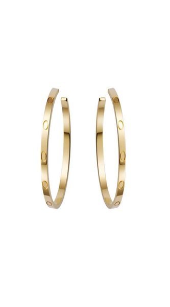 large hoop huggie love earrings for women ladies girls gift jewelryscrew marking316l titanium steel famous brand jewelry with 8154176, Golden;silver
large hoop huggie love earrings for women ladies girls gift jewelryscrew marking316l titanium steel famous brand jewelry with 8154176, Golden;silver
