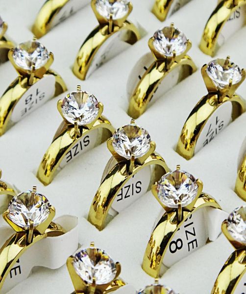 genuine 10pcs never fade cubic zirconia 18k gold 316l stainless steel engagement wedding women men039s plain rings jewelry a0751065998, Golden;silver
genuine 10pcs never fade cubic zirconia 18k gold 316l stainless steel engagement wedding women men039s plain rings jewelry a0751065998, Golden;silver