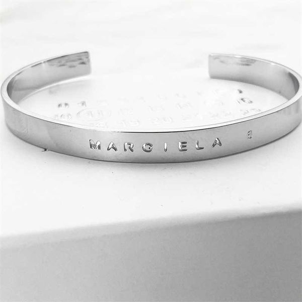 mmm style hollow letter ins super fire simple titanium steel open bracelet for men and women, Golden;silver
mmm style hollow letter ins super fire simple titanium steel open bracelet for men and women, Golden;silver