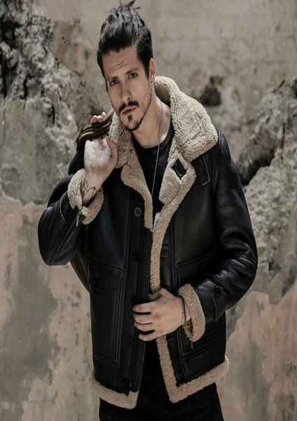wholegenuine leather jacket winter jacket men original natural wool fur sheepskin coat men vintage flight bomber plus size 184549958, Black
wholegenuine leather jacket winter jacket men original natural wool fur sheepskin coat men vintage flight bomber plus size 184549958, Black