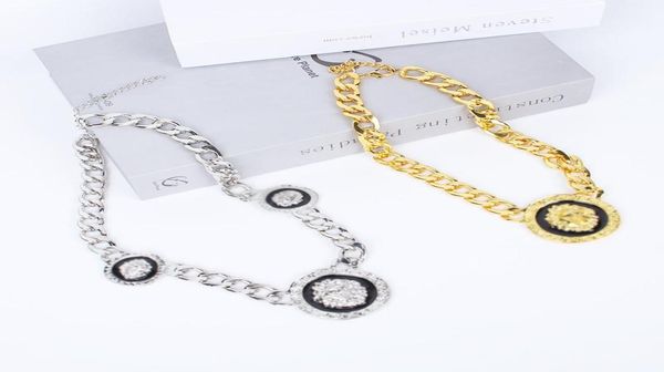 chokers fashion lion heads pendants necklaces punk gold color chain men necklace statement girl hip hop alloy jewelry collar1823196, Golden;silver
chokers fashion lion heads pendants necklaces punk gold color chain men necklace statement girl hip hop alloy jewelry collar1823196, Golden;silver