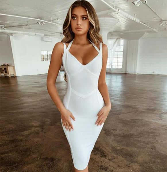 seamyla 2020 new bodycon bandage dress women red white halter v neck summer club celebrity party dresses vestidos runway2422397, Black;gray
seamyla 2020 new bodycon bandage dress women red white halter v neck summer club celebrity party dresses vestidos runway2422397, Black;gray