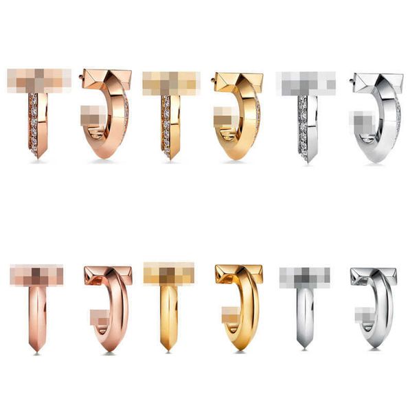 high version tiffay's new 925 sterling silver t1 series gold plated diamond earrings ins stylish home, Golden
high version tiffay's new 925 sterling silver t1 series gold plated diamond earrings ins stylish home, Golden