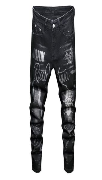 designer washed printed jeans for men 2020 streetwear letter black jeans pants gothic punk stretchable hip hop dance trousers x0621943924, Blue
designer washed printed jeans for men 2020 streetwear letter black jeans pants gothic punk stretchable hip hop dance trousers x0621943924, Blue