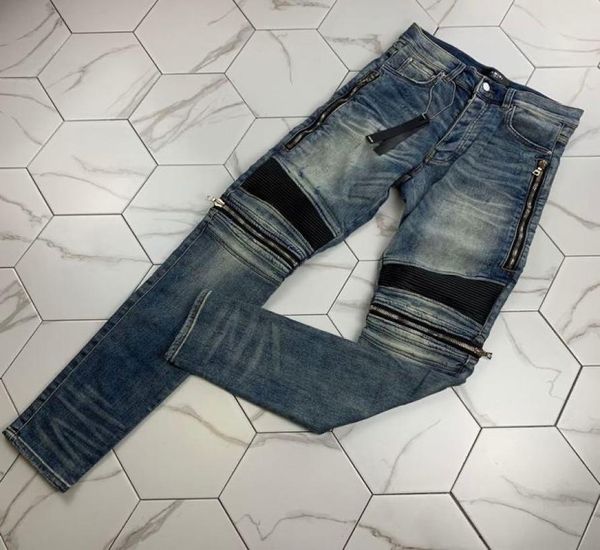 new tide brand hole stretch elastic slim feet pants embroidered collage jeans designer fashion brand mens trousers4370827, Blue
new tide brand hole stretch elastic slim feet pants embroidered collage jeans designer fashion brand mens trousers4370827, Blue