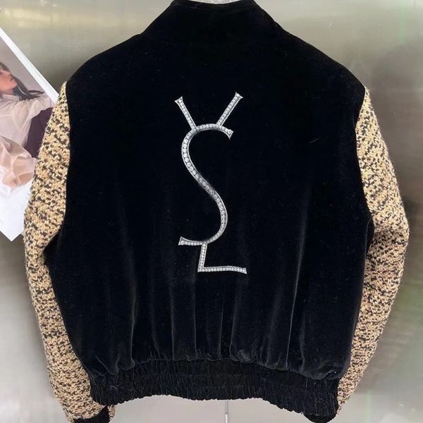womens designer baseball jacket women woman short letters coats autumn spring style slim for lady designer coat luxury designer woman jacket, Black;brown
womens designer baseball jacket women woman short letters coats autumn spring style slim for lady designer coat luxury designer woman jacket, Black;brown
