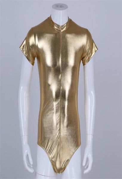 mens body suit onepiece wetlook shiny metallic highcut short sleeves zippered leotard bodysuit for men039s party nightclub2615461638, Black
mens body suit onepiece wetlook shiny metallic highcut short sleeves zippered leotard bodysuit for men039s party nightclub2615461638, Black