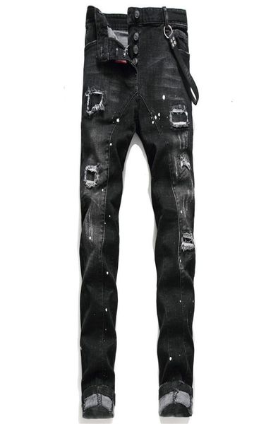 mens jeans jean hip hop pants street trend zipper chain decoration ripped stretch black fashion sli3618802, Blue
mens jeans jean hip hop pants street trend zipper chain decoration ripped stretch black fashion sli3618802, Blue