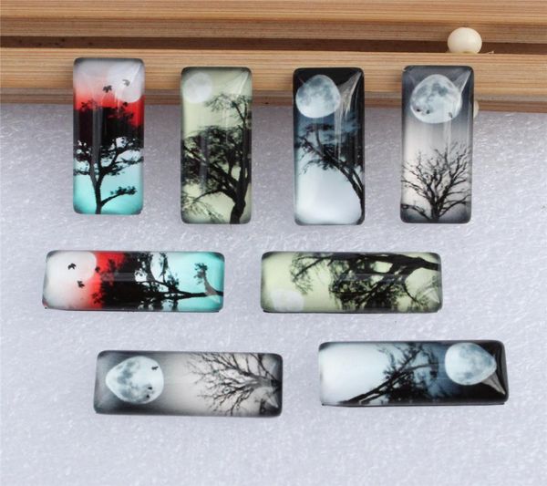 10x25mm random mixed moon tree night rectangle glass cabochon dome flatback po tray blank diy making accessories 10pcs6932551, Blue;slivery
10x25mm random mixed moon tree night rectangle glass cabochon dome flatback po tray blank diy making accessories 10pcs6932551, Blue;slivery
