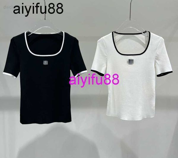 2023 summer new women's wear korean fashion versatile fit t-shirt short sleeve knit 30438197, White
2023 summer new women's wear korean fashion versatile fit t-shirt short sleeve knit 30438197, White