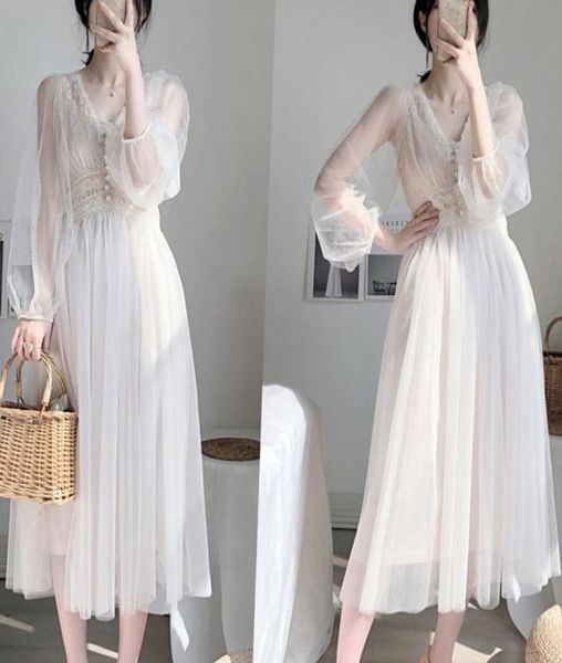 spring plus size dress elegant button aline vestidos solid puff sleeve empire vneck lace voile mesh dress women 8126 50 2009285121048, Black;gray
spring plus size dress elegant button aline vestidos solid puff sleeve empire vneck lace voile mesh dress women 8126 50 2009285121048, Black;gray