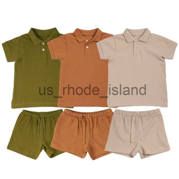 clothing sets fashion toddler boy clothes set summer baby girl clothing sports polo tshirts shorts 2pcs kids suits outfits 220616 x0712, White 
clothing sets fashion toddler boy clothes set summer baby girl clothing sports polo tshirts shorts 2pcs kids suits outfits 220616 x0712, White